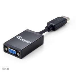 Adaptador Equip DisplayPort Macho / VGA Hembra Black