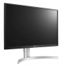 Monitor LG 27" IPS UHD 27UL550-W 3840X2160 5ms HDMI DP Piv / Reg White