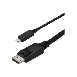 Cable Startech USB-C Macho / DisplayPort Macho 4K 1M Black