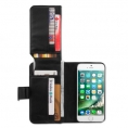 Funda Movil Unotec Flip Cover Billetero Black para iPhone 7 / 8 / se