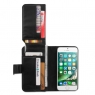 Funda Movil Unotec Flip Cover Billetero Black para iPhone 7 / 8 / se