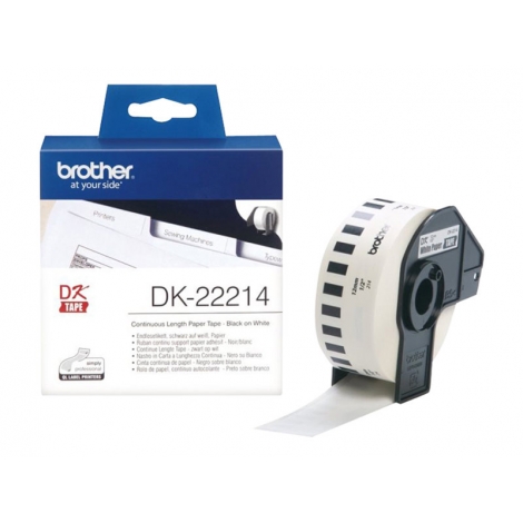 Etiquetas Brother White 12MM X 30.5M Continuo QL500 QL550