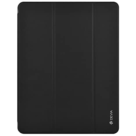 Funda Tablet Devia Leather Black para iPad 10.9" (4ª GEN)