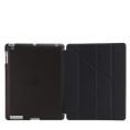 Funda Tablet Unotec Origami Black para iPad (3ª 4ª GEN)