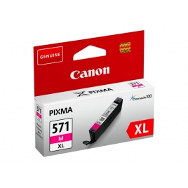 Cartucho Canon CLI-571XL Magenta Pixma MG5751 MG5752 MG5753 MG6851