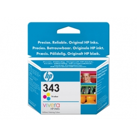 Cartucho HP 343 Color 5740/6520/6540/6840 PSC1510 Officejet 6210