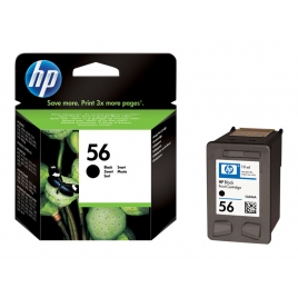 Cartucho HP 56 Black 450C/5550 Officejet 6110/PSC1210/2100/2200