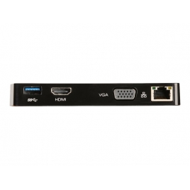 Puerto Replicador USB 3.0 I-TEC HDMI + VGA + RJ45 + USB 3.0