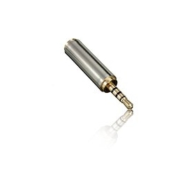 Adaptador Kablex Audio Jack 2.5MM Macho 4P / Jack 3.5MM Hembra