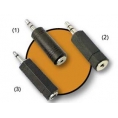 Adaptador Kablex Audio Jack 3.5MM Macho / Jack 2.5MM Hembra