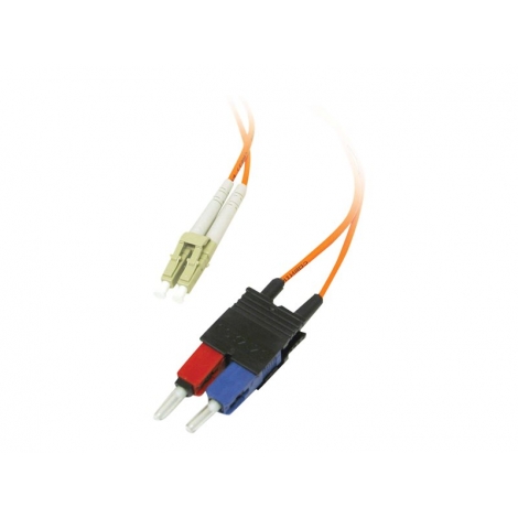 Cable C2G Fibra Optica 2 LC / 2 SC 62.5/125 1M