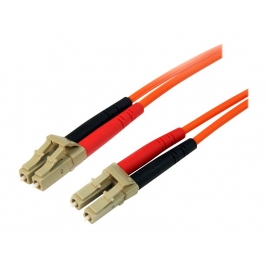 Cable Startech Fibra Optica LC / LC Multimodo Duplex 50/125 1M