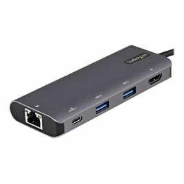Puerto Replicador USB-C Startech HDMI + RJ45 + 2Xusb 3.0 + USB-C