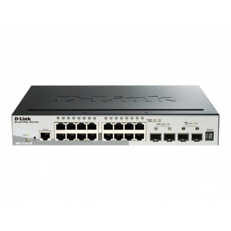 Switch D-LINK DGS-1510-20 10/100/1000 16 Puertos + 2 SFP + 2 SFP+ Gigabit