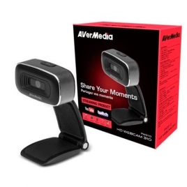 Webcam Avermedia PW310 FHD 1080P 30FPS Black