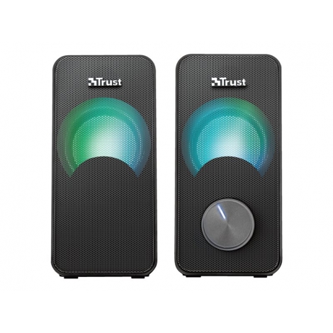 Altavoces Trust Arys RGB 2.0 6W Black