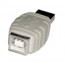 Adaptador Kablex USB B Hembra / USB Macho