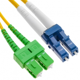 Cable Kablex Fibra Optica Lc/Pc SC / APC Monomodo Duplex 9/125 OS2 5M