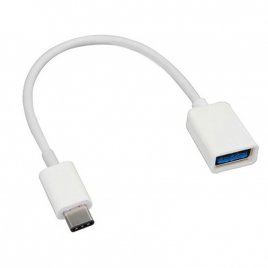 Cable Kablex OTG USB Hembra / USB-C White