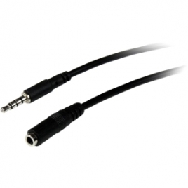 Cable Startech Audio Jack 3.5MM Macho / Jack 3.5MM  Hembra 3P 2M