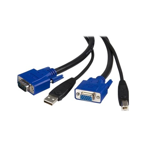 Cable Startech KVM VGA M +USB / VGA H USB B 1.8M