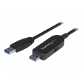 Cable Startech Transferencia Datos USB 3.0 Macho / USB 3.0 Macho 1.8M Black