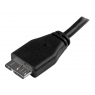 Cable Startech USB 3.0 Macho / Micro USB B Macho 0.15M Black