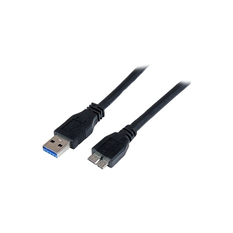 Cable Startech USB 3.0 Macho / Micro USB Macho 1M Black