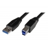 Cable Startech USB 3.0 Macho / USB 3.0 B Macho Activo 10M Black