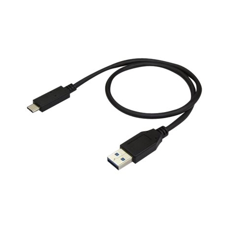 Cable Startech USB 3.1 Macho / USB-C Macho 0.5M Black