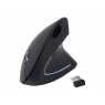 Mouse Equip Vertical Wireless 1600DPI Black