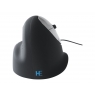 Mouse R-GO Vertical Mouse 4 Botones Black