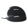 Mouse R-GO Vertical Mouse 4 Botones Black