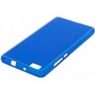 Funda Movil Back Cover HT GEL Matte Blue Huawei P8 Lite
