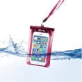 Funda Movil Celly Splashbag Waterproof Hasta 5.7" Pink