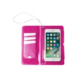 Funda Movil Celly Splashwallet 18 Waterproof Hasta 6.2" Pink