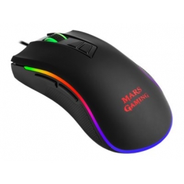 Mouse Mars Gaming MM218 Optico 10000DPI Iluminacion Chroma RGB Black