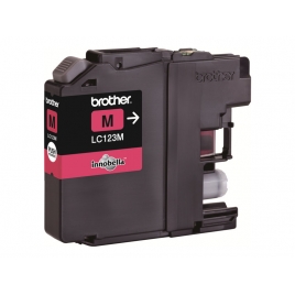 Cartucho Brother LC123 Magenta MFC J4110DW J4510DW