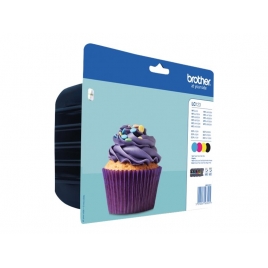 Cartucho Brother LC123 Multipack MFC J4110DW J4510DW