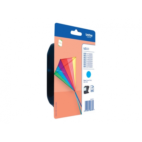 Cartucho Brother LC223 Cyan MFC J4420DW J4620DW J5320DW J5620DW J5625DW J5720DW