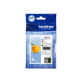 Cartucho Brother LC3211 Multipack DCP-J772 / DCP-J774 / MFC-J890