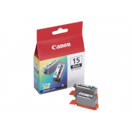 Cartucho Canon BCI-15 Black Pack 2U I70/I80/Ip90/Ip90v