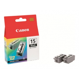 Cartucho Canon BCI-15 Black Pack 2U I70/I80/Ip90/Ip90v
