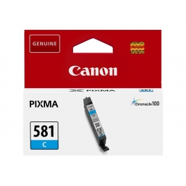 Cartucho Canon CLI-581 Cyan TR7550 TR8550 TS6150/1 TS8150/1/2 TS9150/5