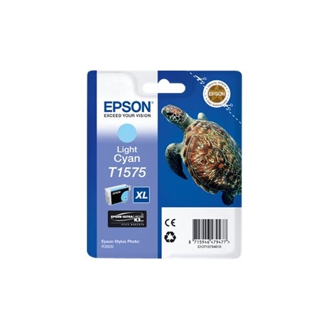 Cartucho Epson T1575XL Light Cyan Stylus Photo R3000