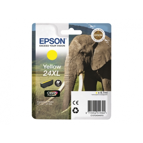 Cartucho Epson 24XL Yellow XP-750 XP-850
