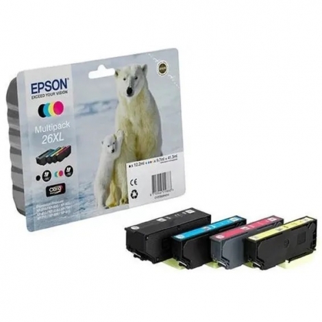 Cartucho Epson 26XL Multipack XP600 XP700 XP800