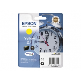 Cartucho Epson 27 Yellow WF-3620DWF WF-3640DTWF WF-7110DTW WF-7610DWF WF-7620DTWF
