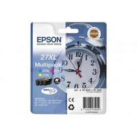 Cartucho Epson 27XL Multipack WF-3620DWF WF-3640DTWF WF-7110DTW WF-7610DWF WF-7620DTWF