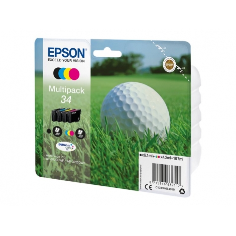 Cartucho Epson 34 Multipack Workforce PRO WF-3720